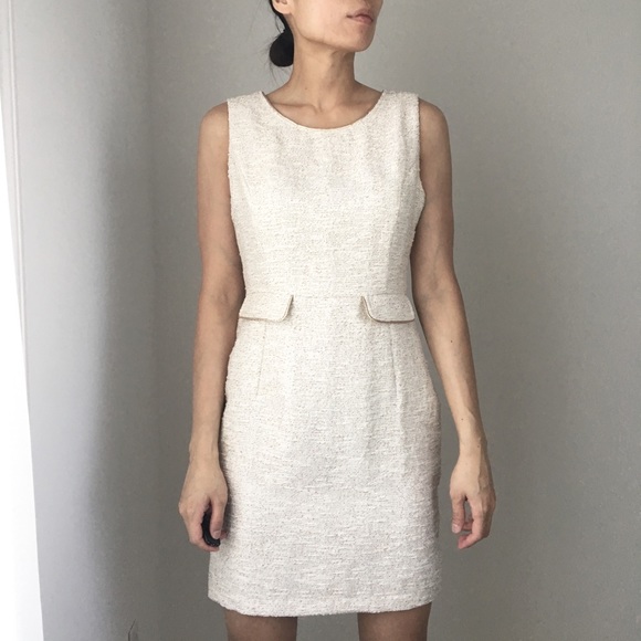 TWEED KNIT OPEN BACK MINIDRESS - Picture 4 of 7